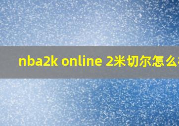 nba2k online 2米切尔怎么样